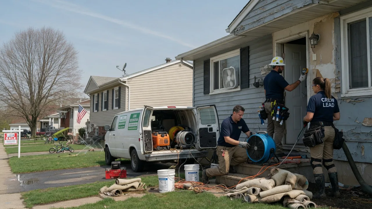 Flood Cleanup in Cornish, UT near me
